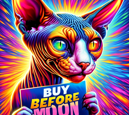 DALL·E 2024-04-12 09.11.14 - A vibrant and slightly manipulative cartoon of a Sphynx cat_ capturing it in a dynamic and colorful environment. This version shows the cat with a sly (1)